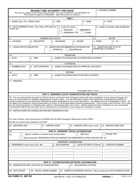 da31 pdf|da 31 fillable 2021 army pubs.